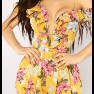 Floral romper